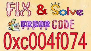 0xc004f074 Fixed  How to Fix 0xc004f074 Windows 10 Pro Activation Error 2020 by easy method [upl. by Alyel]