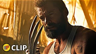 Logan Claws Trouble Scene  Logan 2017 Movie Clip HD 4K [upl. by Terhune254]