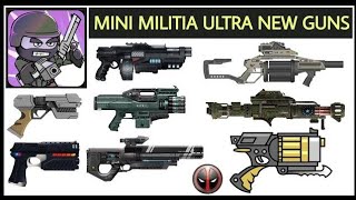 Mini militia new ultra gun mod apk [upl. by Aihsi]