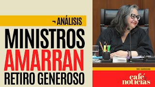 Análisis ¬ Los 8 ministros que no irán a las boletas se aprueban su pensión vitalicia millonaria [upl. by Salvadore]