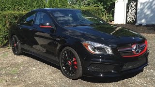 Mercedes CLA45 AMG Review ★ 2015 Mercedes CLA45 AMG Owners Review [upl. by Nythsa639]