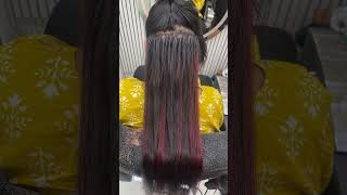 Keratin Glue Hair Extensions Achieve Natural Voluminous Hair Effortlessly [upl. by Yenalem52]