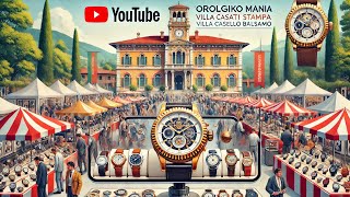 Fiera di Orologiko  Villa Casati Stampa  3 novembre 2024 [upl. by Nonnair]