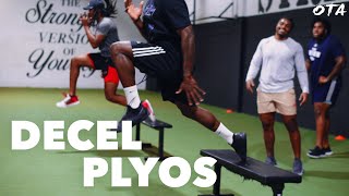 Top 3 Plyo Drills for Deceleration to Improve Athleticism [upl. by Lauryn]