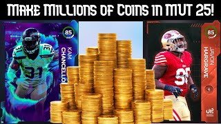 Do This To Make Millions of Coins in Madden 25 Ultimate Team The Best Coin Making Methods in MUT 25 [upl. by Attlee]