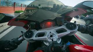 POV Ride  Walkaround Ducati Panigale 959 Akrapovic exhaust  ฟังเสียงท่อเร้าใจขี่ชมสายรุ้ง [upl. by Brewster]