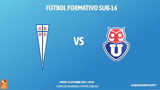 Universidad Católica vs Universidad de Chile Sub16 [upl. by Dulcy886]