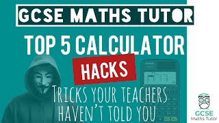 The 5 Calculator Hacks You NEED to Know for the GCSE Maths Exam  TGMT [upl. by Acilegna]