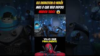 Ele Derrotou o Herói Mas o Que Veio Depois Mudou Tudo😱 megamente filmes resumodefilmes marvel [upl. by Aicelaf522]