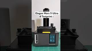 Elegoo Mars 5 Ultra Testprint [upl. by Melda436]