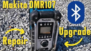 Makita DMR107 Radio Reparatur und Bluetooth Upgrade [upl. by Javier]