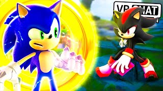 Shadow Meets Prime Sonic VR Chat [upl. by Monroe]