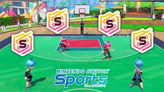 High Level SRankers Basketball Match｜NintendoSwitchSports [upl. by Hsima]