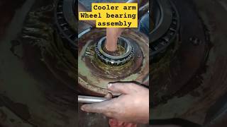 Cooler Arm Wheel Bearing Assembly  🔥 In Pellet plant 😱 trending shorts bearing pellet [upl. by Ylelhsa]