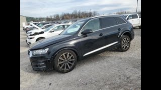 WA1VAAF77JD055076 2018 AUDI Q7 PRESTIG 30L [upl. by Eyllek]