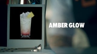 AMBER GLOW DRINK RECIPE  HOW TO MIX [upl. by Akimak775]