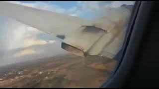 VIDEO Final moments of fatal plane crash caught on camera by passenger [upl. by Katie]