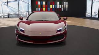 Rosso Mugello Cuoio Ferrari 296GTB Build [upl. by Mandy277]