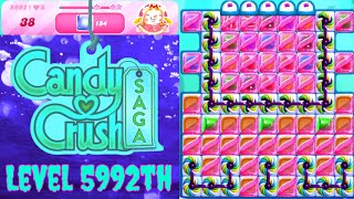 Level 5992th Candy Crush Saga Live Streaming On YouTube by sankat mochan vlogs [upl. by Aciretahs]