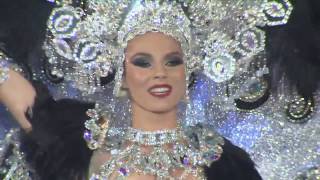 Alba Dunkerbeck Reina del Carnaval de Maspalomas 2019 [upl. by Alatea]