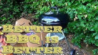 Weber Compact 47cm BBQ unboxing amp first run [upl. by Land]