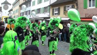 Guggemusig Chläbluusfäger Grindel  Fasnacht Laufen 06032011 [upl. by Kimitri]