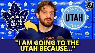 Timothy Liljegren GOING to the Utah Hockey Club Is he SAYING GOODBYE to the Leafs MAPLE LEAFS NEWS [upl. by Rabah]