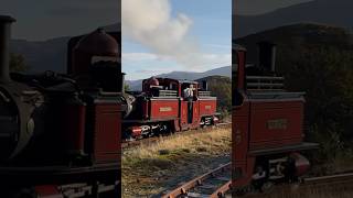 Fairlie locomotive at DDUALLT with slate wagons  Watch till end for a surprise [upl. by Tedmund]