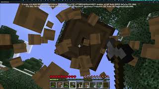 Minecraft Bedrock Hardcore I died due to a creeper💀 [upl. by Rebmik]