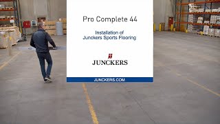 Junckers Pro Complete 44  Installation video [upl. by Lancaster771]