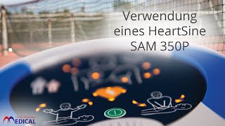 Anleitung Halbautomatischer HeartSine samaritan® 350P AED [upl. by Denison936]