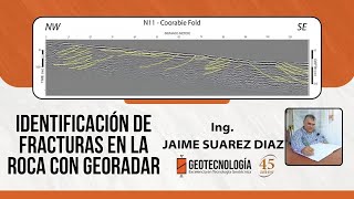 IDENTIFICACIÓN DE FRACTURAS EN LA ROCA CON GEORADAR [upl. by Kauffmann]