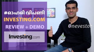 Investingcom App ReviewTutorial Heres How I Use It MALAYALAM  EPISODE 98 [upl. by Kenway]