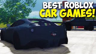 The Top 5 BEST Roblox Car Games To Play In 2021  Roblox [upl. by Yattirb]