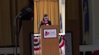 Jacqueline Schmeizl 2019 Womens Suffrage Speech [upl. by Aeret]