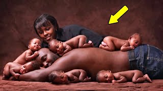 6 years later the McGee sextuplets recreate the photograph that made them famous [upl. by Nawk]