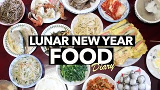 What I Ate in a Day Lunar New Year Seollal Edition [upl. by Oreste338]