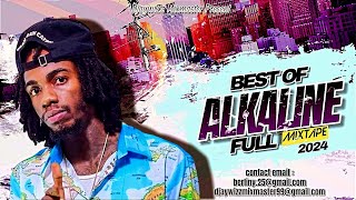 New Alkaline Full Mix January 2024 Raw  Best Of Alkaline Mixtape By DjaywiZz [upl. by Brana735]