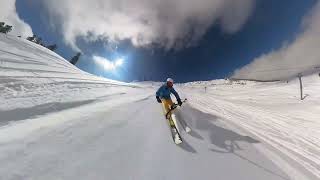 Insta360 X3 Works amazing for Skiing It is always been tough to film as a skier [upl. by Ajile]