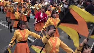 Galasha Festival 2024  Parade③  Kyoto Tachibana SHS Band [upl. by Fakieh]