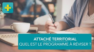 Concours dattaché territorial  le programme à réviser [upl. by Dualc26]