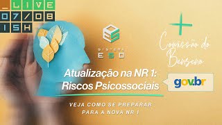 NR 01 atualizada com inclusão de Riscos Psicossociais veja como se preparar [upl. by Naihtsirc64]