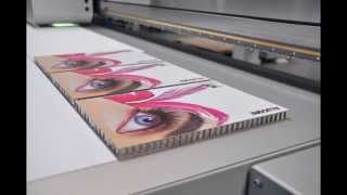 3A Composites Display Europe  ALUCORE®  Printing [upl. by Nylorac391]