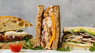 3 Classic Deli Sandwiches at Home [upl. by Fiorenze]