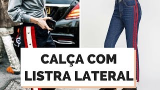 8 DICAS COMO USAR A CALÇA COM LISTRA NA LATERAL  MARI FLOR [upl. by Gustie428]