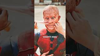 Ryan Reynolds Deadpool Makeup Evolution marvel makeup xmen [upl. by Giffard]