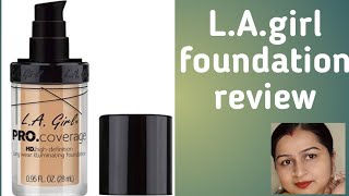 LAgirl foundation review LAgirl foundation ke pure jaankari PassionofPuja [upl. by Ethyl984]