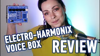 Electroharmonix harmony machine and vocoder VOICE BOX review [upl. by Nannoc]