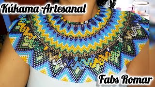 collar de chaquira 3era parte Okama embera 🙈❤️👌🏼 [upl. by Eibbor]