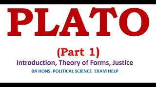 Political Philosophy of Plato Introduction Theory of Forms and Justice [upl. by Adnauqal]